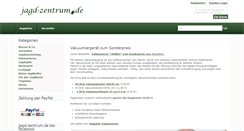 Desktop Screenshot of jagd-zentrum.de